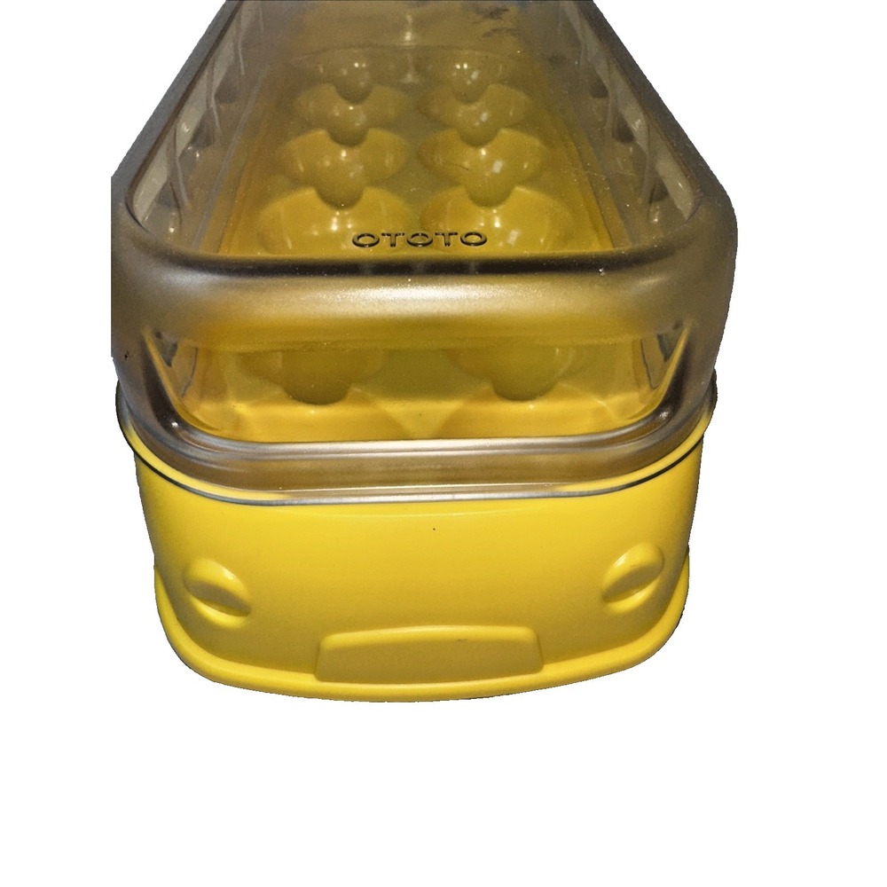 Ototo Scrambled Egg Bus Novelty Egg Holder- Holds a Dozen Eggs Retro